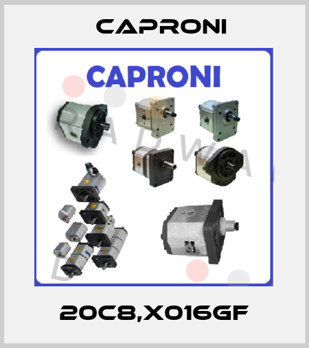 20C8,X016GF Caproni