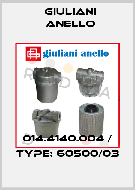014.4140.004 / Type: 60500/03 Giuliani Anello