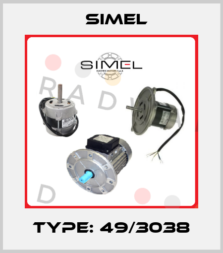 Type: 49/3038 Simel