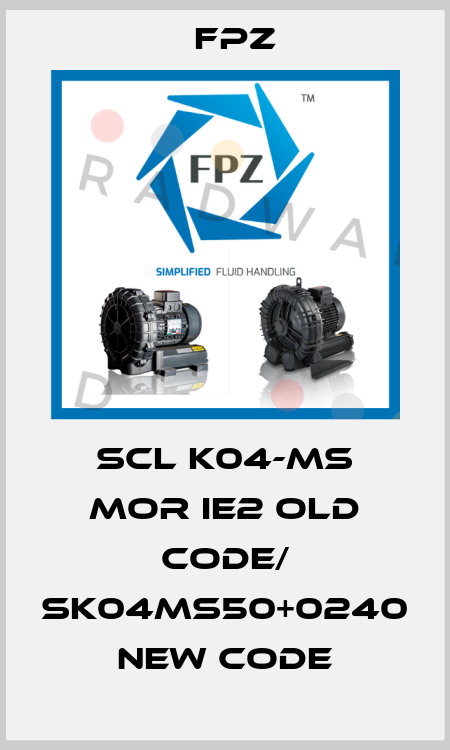 SCL K04-MS MOR IE2 old code/ SK04MS50+0240 new code Fpz