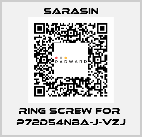 Ring screw for  P72D54NBA-J-VZJ Sarasin