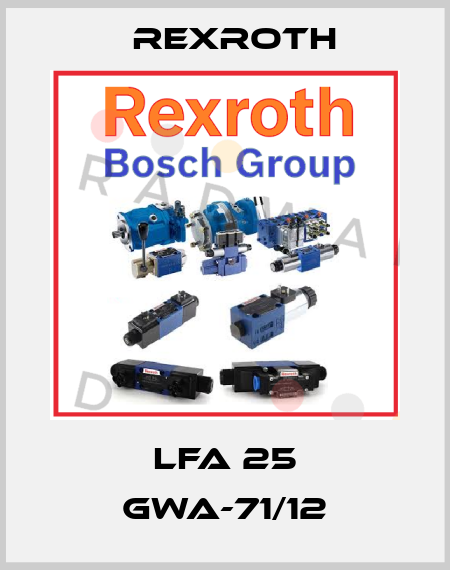 LFA 25 GWA-71/12 Rexroth