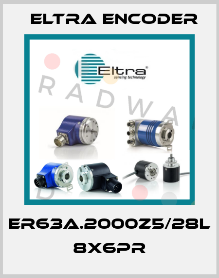 ER63A.2000Z5/28L 8X6PR Eltra Encoder