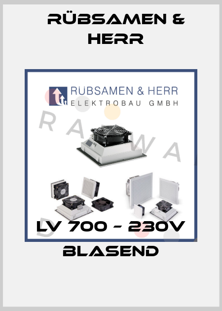LV 700 – 230V BLASEND Rübsamen & Herr