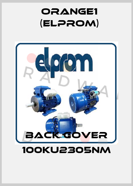 back cover 100KU2305NM ORANGE1 (Elprom)