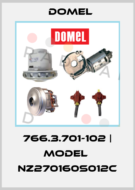 766.3.701-102 | model  NZ270160S012C Domel