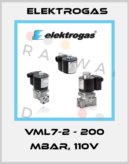 VML7-2 - 200 mbar, 110V Elektrogas