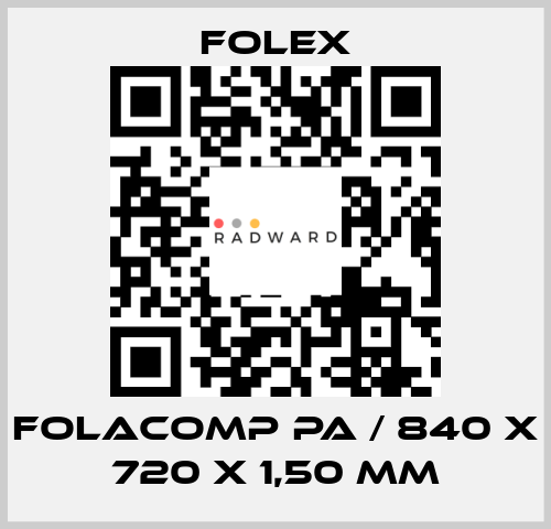 Folacomp PA / 840 x 720 x 1,50 mm Folex
