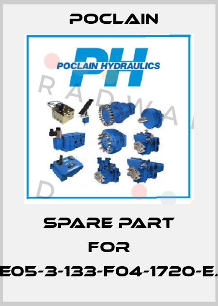 spare part for MSE05-3-133-F04-1720-EJ00 Poclain
