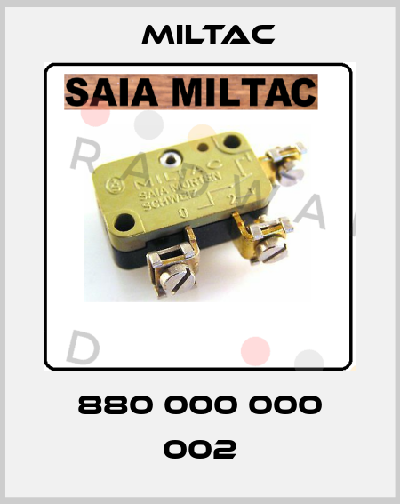 880 000 000 002 Miltac