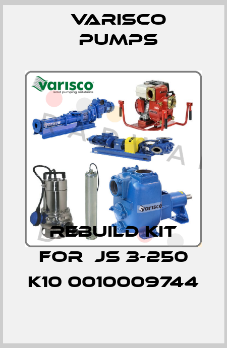 Rebuild kit for  JS 3-250 K10 0010009744 Varisco pumps