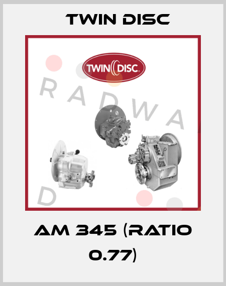 AM 345 (ratio 0.77) Twin Disc