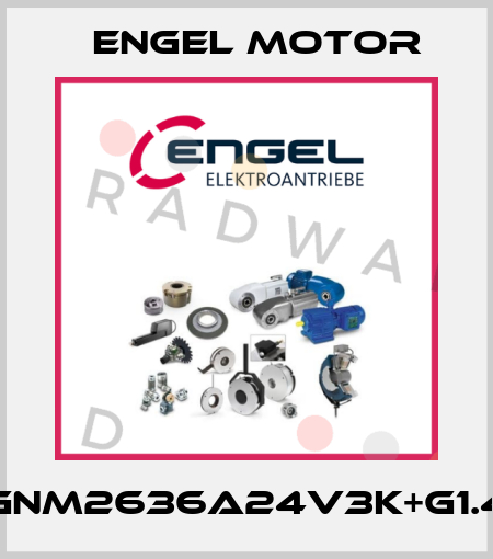 GNM2636A24V3K+G1.4 Engel Motor