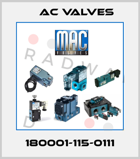 180001-115-0111 МAC Valves