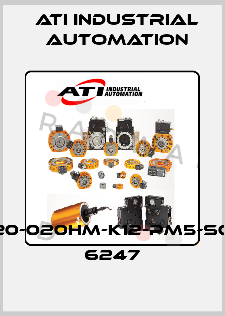 9120-020HM-K12-PM5-SQN- 6247 ATI Industrial Automation