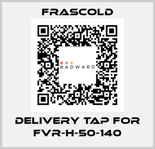Delivery tap for FVR-H-50-140 Frascold