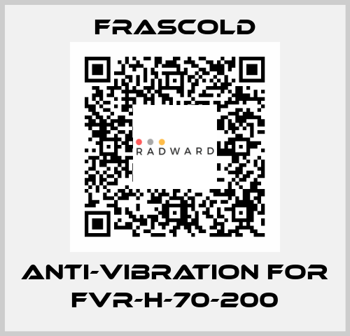 Anti-vibration for FVR-H-70-200 Frascold