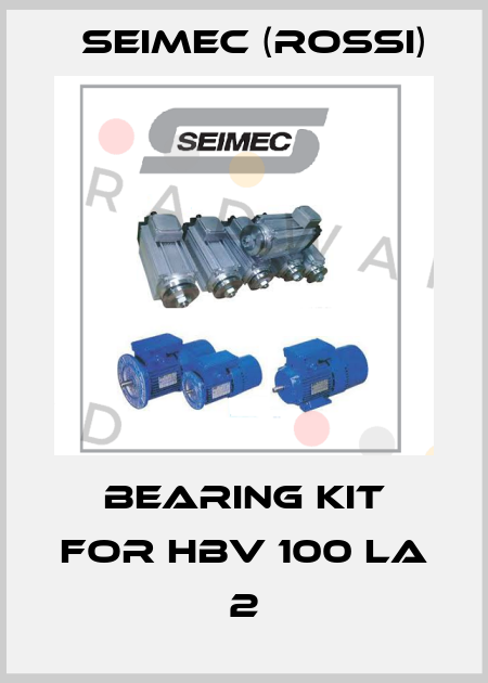 bearing kit for HBV 100 LA 2 Seimec (Rossi)