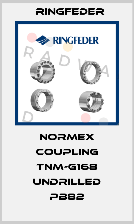 Normex coupling TNM-G168 undrilled Pb82 Ringfeder