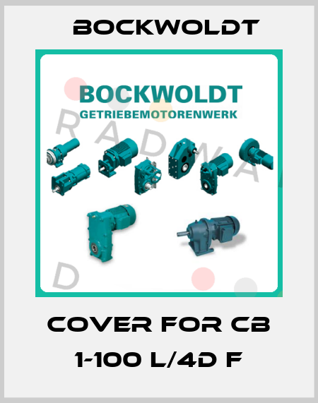 cover for CB 1-100 L/4D F Bockwoldt