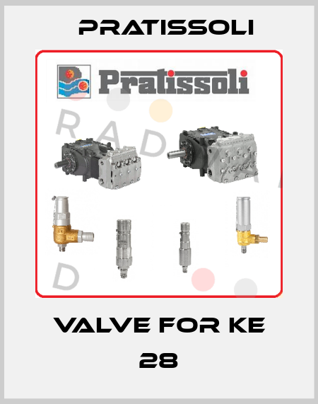 valve for KE 28 Pratissoli
