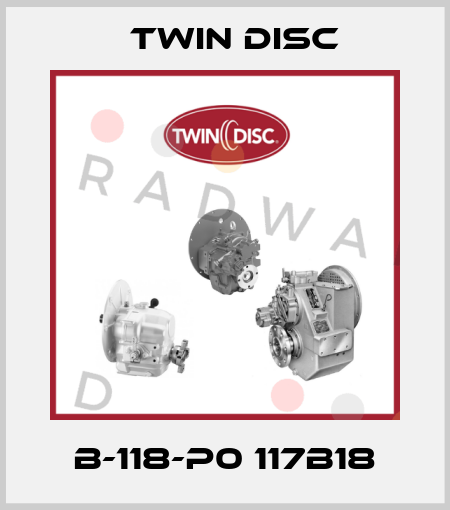 B-118-P0 117B18 Twin Disc