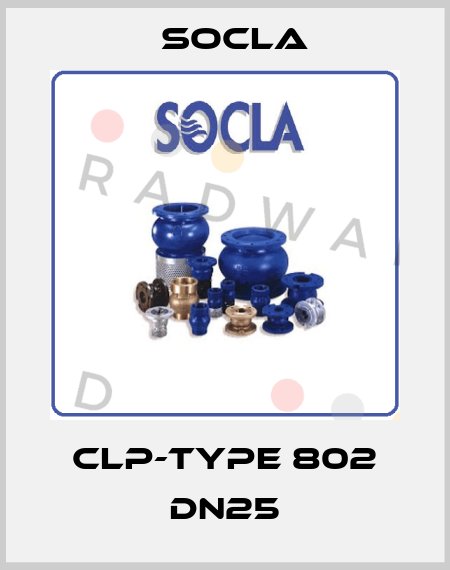 CLP-TYPE 802 DN25 Socla