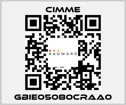 GBIE05080CRAA0 Cimme
