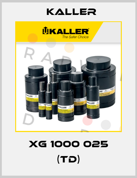 XG 1000 025 (TD) Kaller