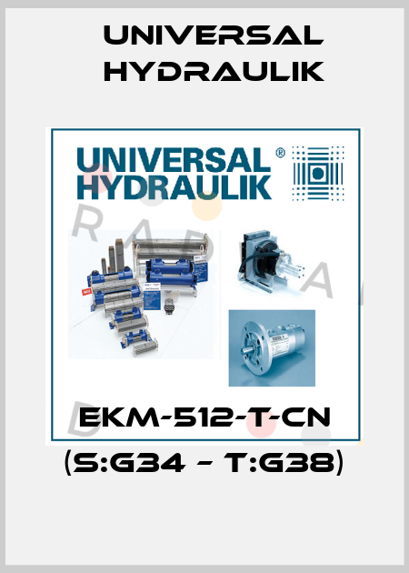 EKM-512-T-CN (S:G34 – T:G38) Universal Hydraulik