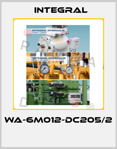 WA-6M012-DC205/2  Integral
