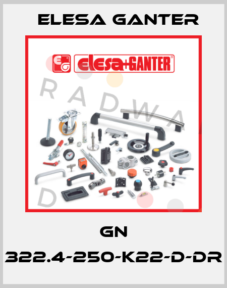GN 322.4-250-K22-D-DR Elesa Ganter
