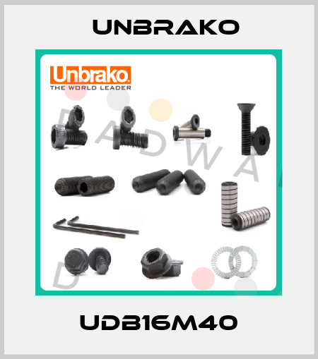UDB16M40 Unbrako