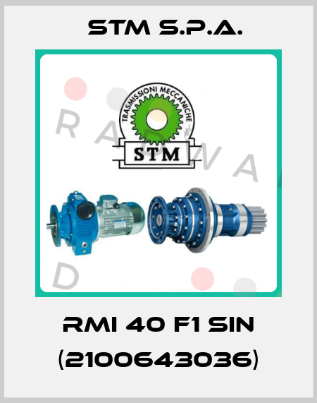 RMI 40 F1 SIN (2100643036) STM S.P.A.