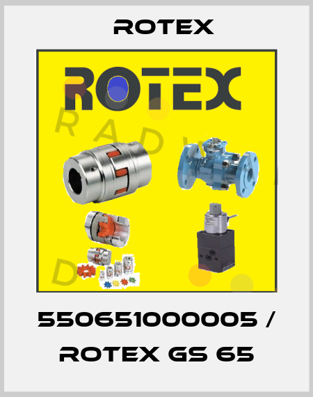 550651000005 / ROTEX GS 65 Rotex