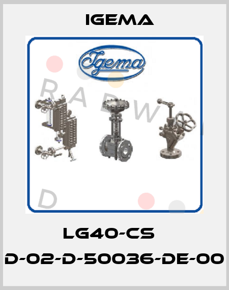 LG40-CS   D-02-D-50036-DE-00 Igema
