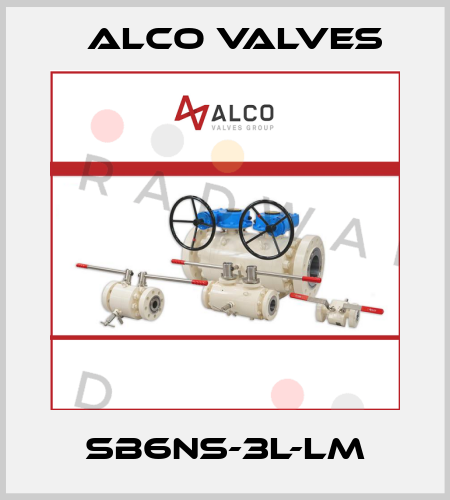 SB6NS-3L-LM Alco Valves