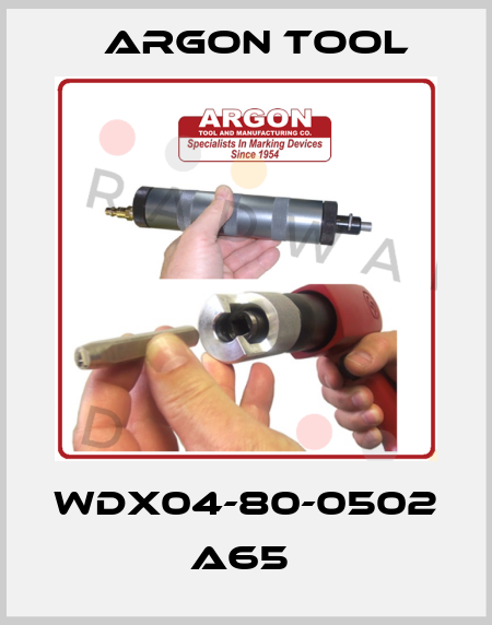 WDX04-80-0502 A65  Argon Tool