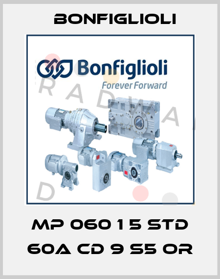 MP 060 1 5 STD 60A CD 9 S5 OR Bonfiglioli