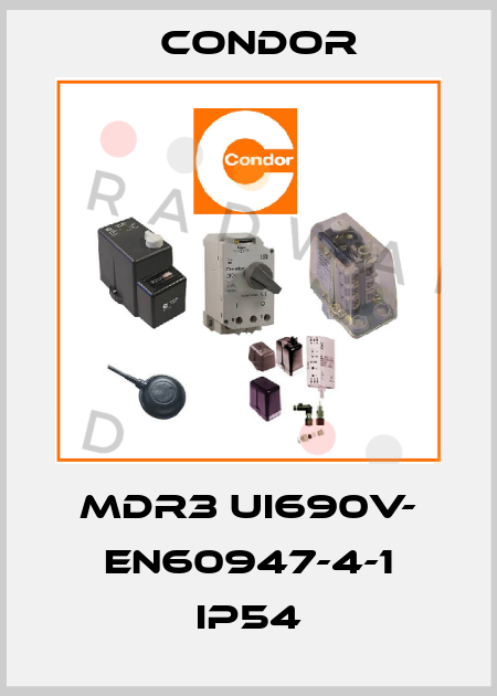 MDR3 Ui690V- EN60947-4-1 IP54 Condor