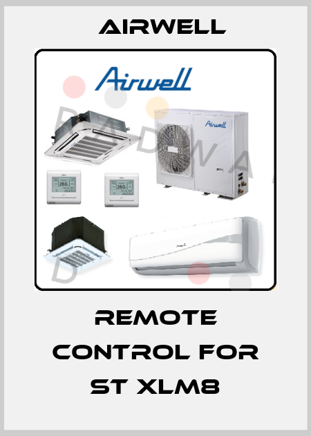 remote control for ST XLM8 Airwell