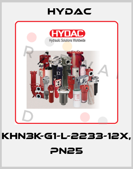 KHN3K-G1-L-2233-12X, PN25 Hydac
