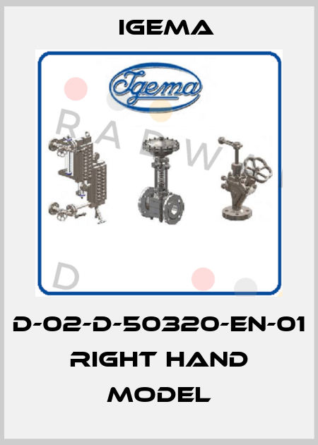D-02-D-50320-EN-01 right hand model Igema