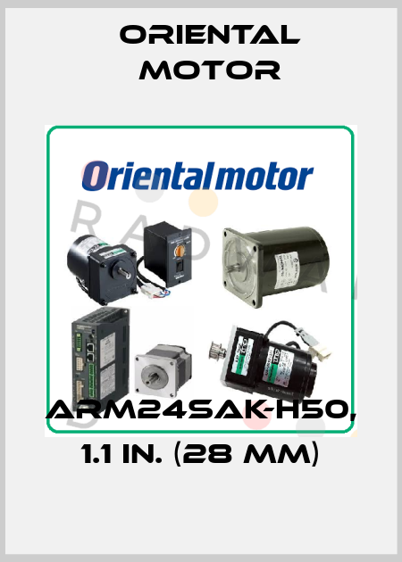 ARM24SAK-H50, 1.1 in. (28 mm) Oriental Motor