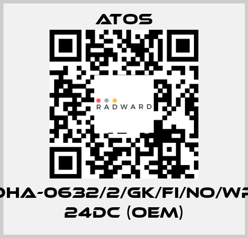DHA-0632/2/GK/FI/NO/WP 24DC (OEM) Atos