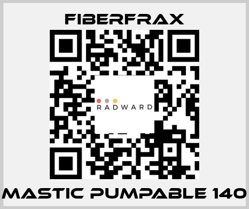 Mastic Pumpable 140 Fiberfrax