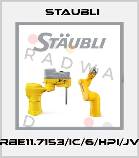RBE11.7153/IC/6/HPI/JV Staubli