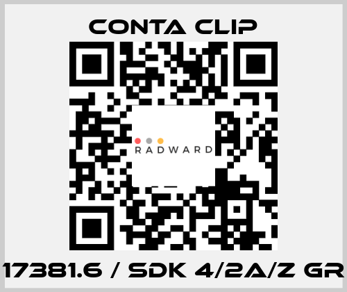17381.6 / SDK 4/2A/Z GR Conta Clip