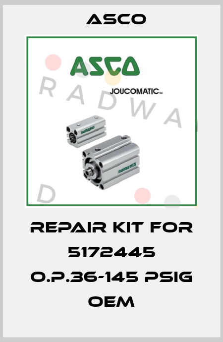 Repair kit for 5172445 o.p.36-145 PSIG OEM Asco