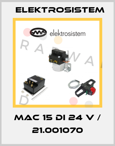 MAC 15 DI 24 V / 21.001070 Elektrosistem